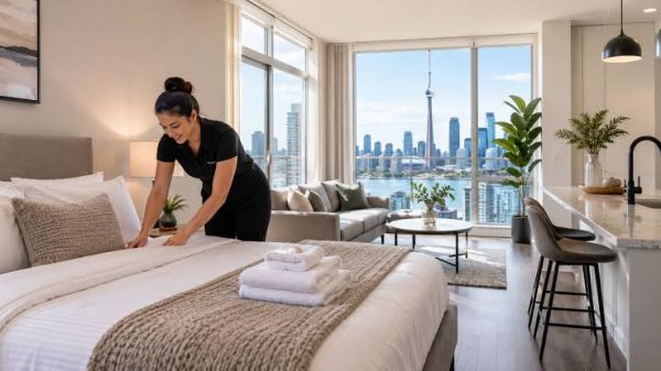 Comparing drying-rental paths in Toronto without competitor links before checking the room after the first few hours instead of the next morning only